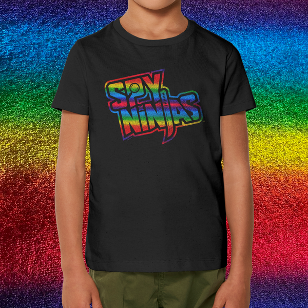 Spy Ninjas Foil Youth Ss T Shirt Black Spy Ninjas Store Spyninjasstore 7410